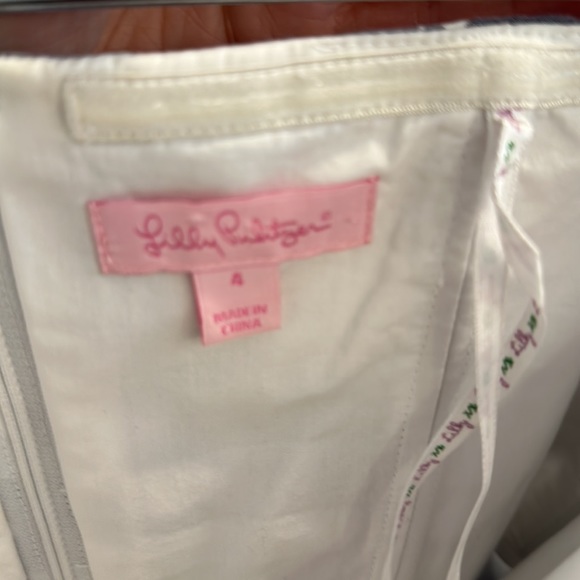 Lilly Pulitzer Size 4 Strapless Dress - Picture 3 of 3